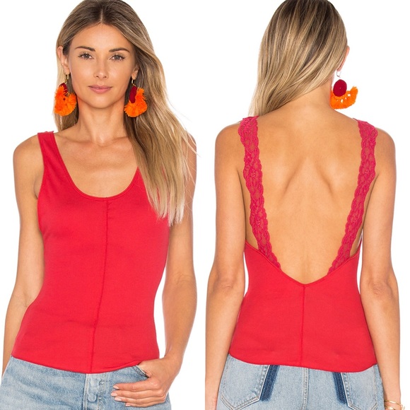 Free People Tops - Free People Intimately Flipside Lace Cami Tank Top